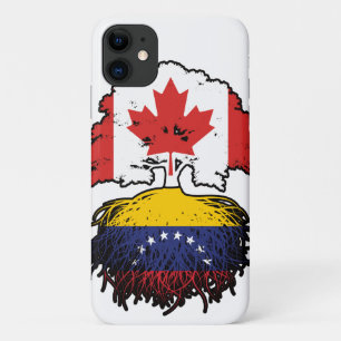 Venezuela Venezuelan Canadian Canada Tree Roots Case-Mate iPhone Case