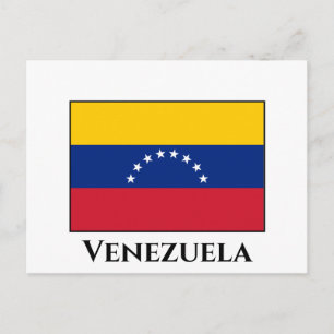Venezuela (Venezuelan) Flag Postcard
