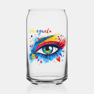 Venezuela Venezuelan pride Can Glass
