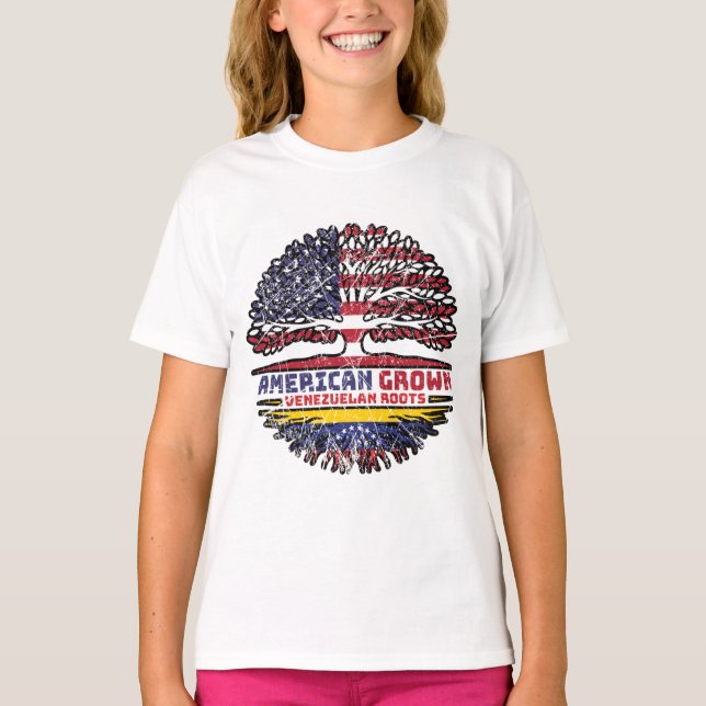 Venezuela Venezuelan US American USA United States T-Shirt (Front)