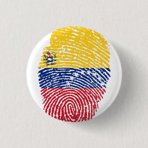 Venezuelan 3 Cm Round Badge