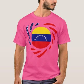 Venezuelan American Multinational Patriot Flag 8 S T-Shirt