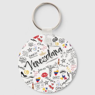 Venezuelan General Medical Professional Pride Key Ring