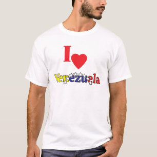 venezuelan, mens heart, i love Venezuela ,Caracas T-Shirt