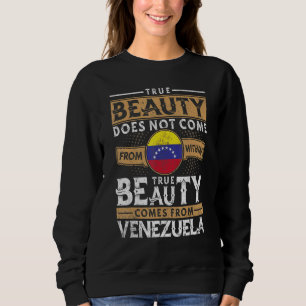Venezuelan Women And Men Sweatshirt