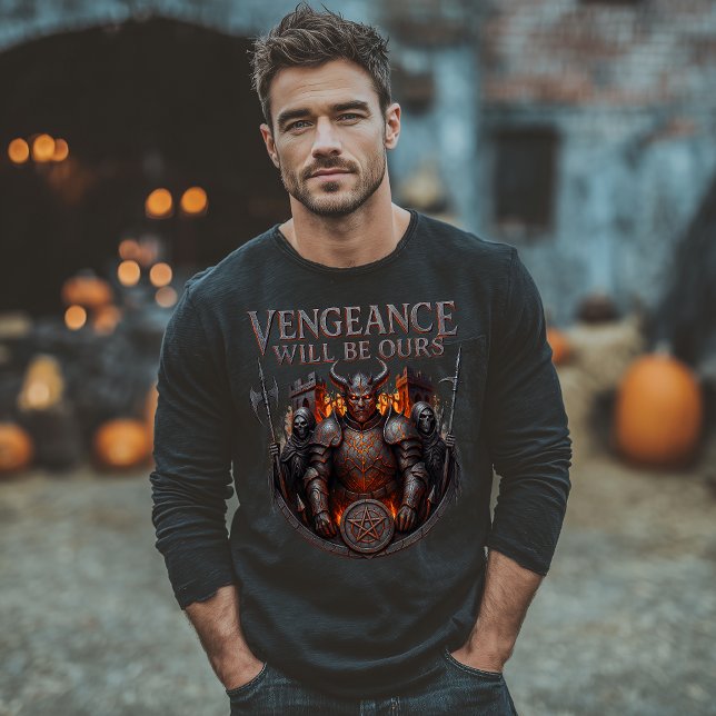 Vengeance Warrior Halloween Tri-Blend Shirt (Creator Uploaded)