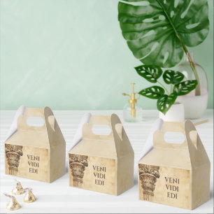 Veni Vidi Bibi Funny Ancient Rome Latin Saying Favour Box