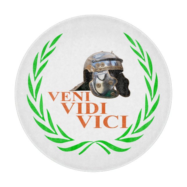Veni Vidi Vici Cutting Board (Front)