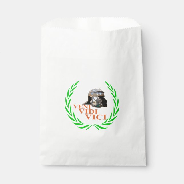 Veni Vidi Vici Favour Bags (Front)