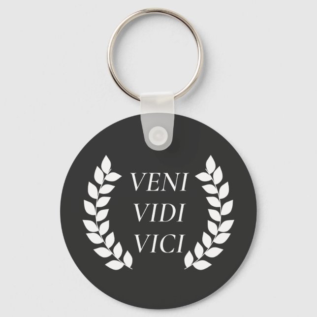 Veni Vidi Vici Key Ring (Front)