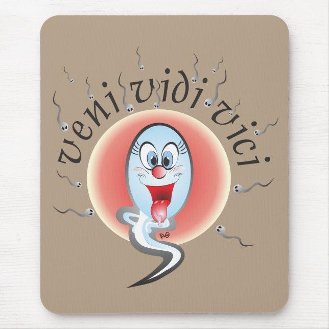 veni vidi vici Mousepad (Front)