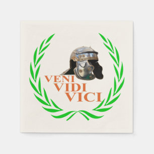 Veni Vidi Vici Napkin