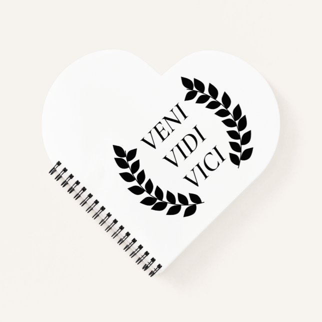 Veni Vidi Vici Notebook (Front)