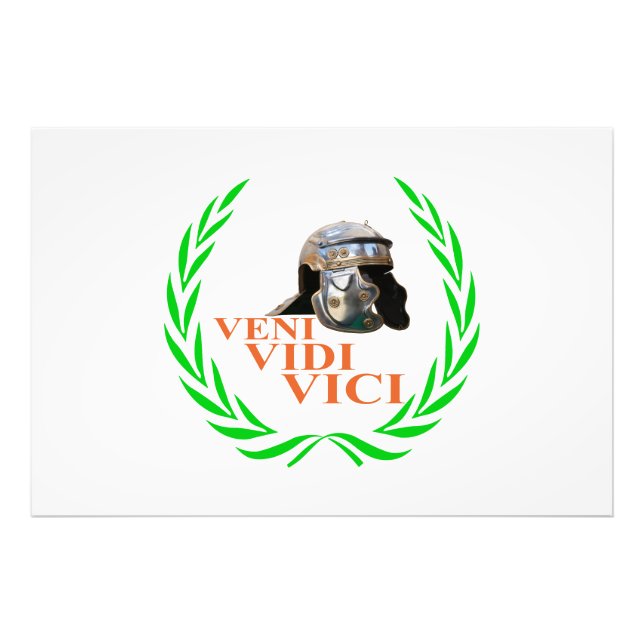 Veni Vidi Vici Photo Print (Front)