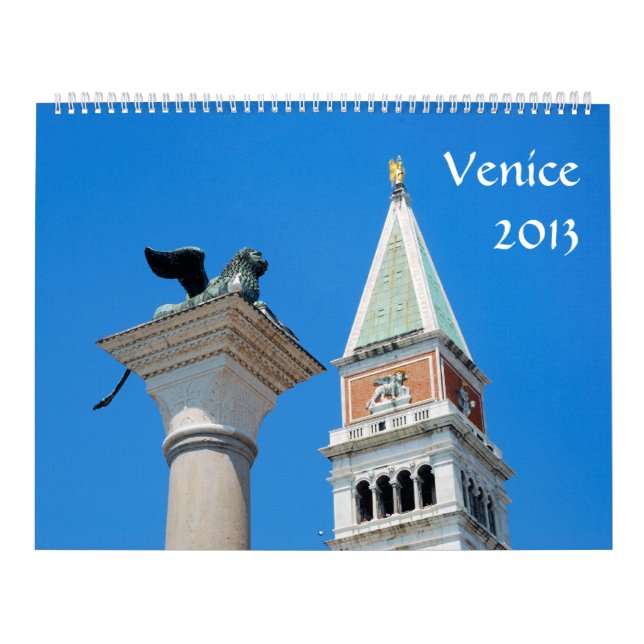 Venice 2013 Calendar (Cover)