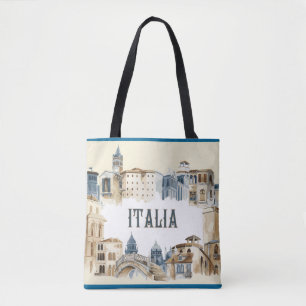 Venice Architecture Bridge of Sighs Tote Bag