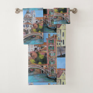 Venice, Bath Towel Set