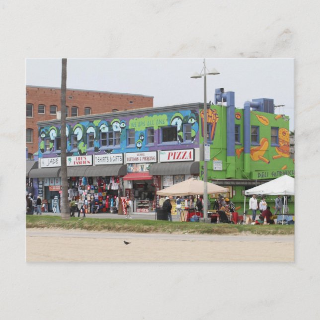 Venice Beach Ca Postcard (Front)