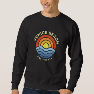Venice Beach California Ca Summer Los Angeles Trop Sweatshirt
