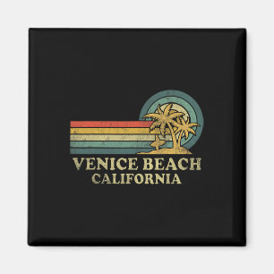 Venice Beach California Family Vacation Vintage Pa Magnet
