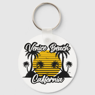 Venice Beach California Key Ring