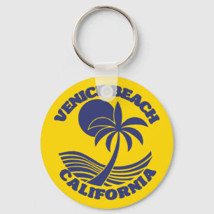 Venice Beach California Key Ring