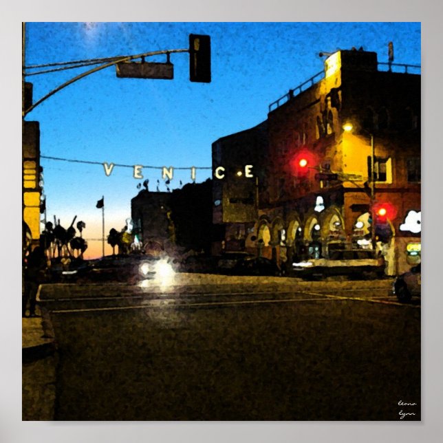 Venice Beach, California Poster (Front)