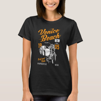 Venice Beach California Retro Vintage Style Design T-Shirt