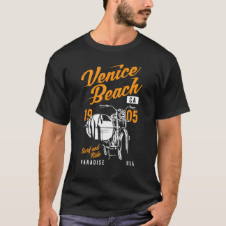 Venice Beach California Retro Vintage Style Design T-Shirt