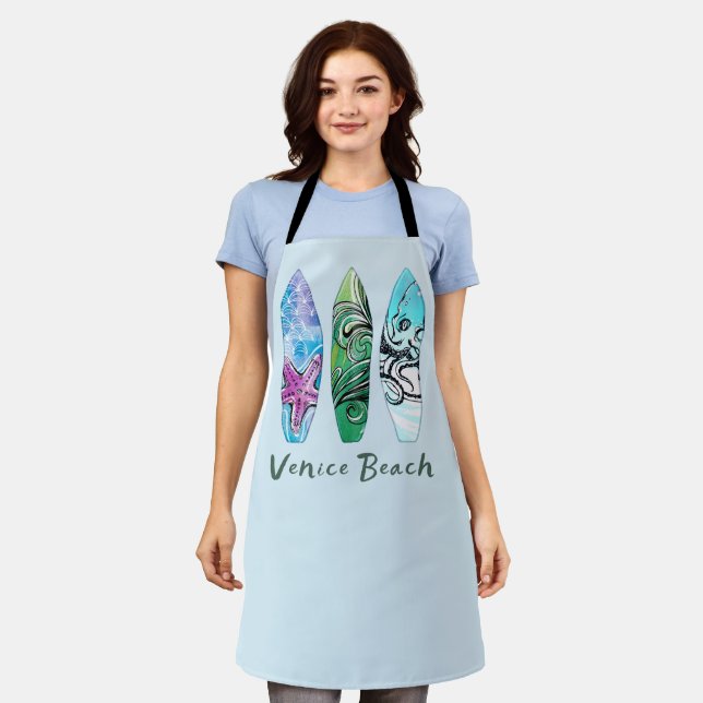 Venice Beach California Surfboards  Apron (Worn)