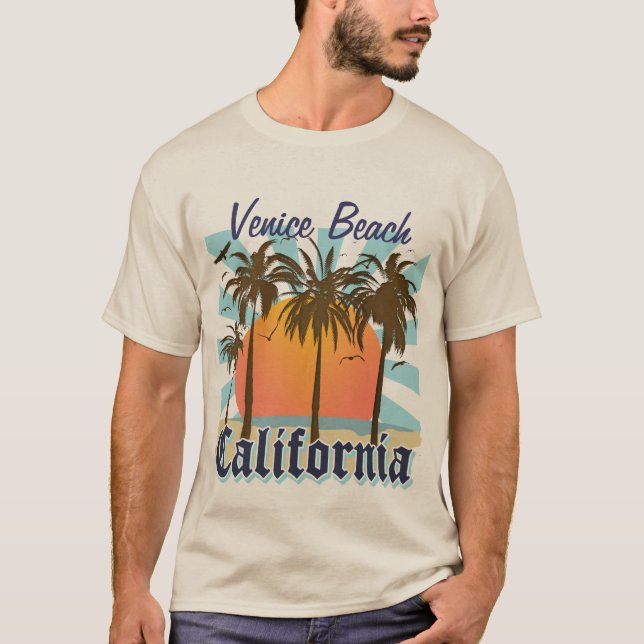 Venice Beach California T-Shirt (Front)
