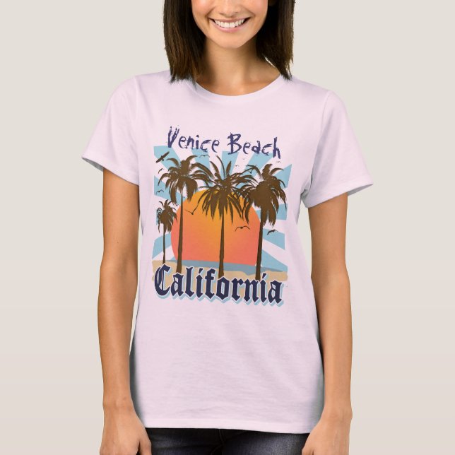 Venice Beach California T-Shirt (Front)