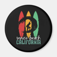 Venice Beach California Vintage Retro Surfing