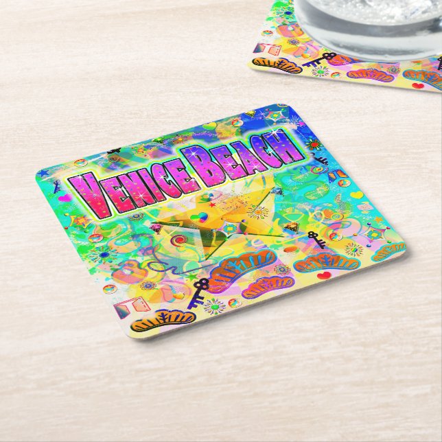 Venice Beach Epoch Hour Coaster (Angled)