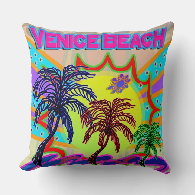 Venice Beach Eternal Pillow (Front)
