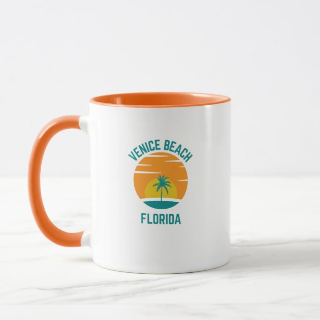 Venice Beach Florida Coffee Mug (Left)