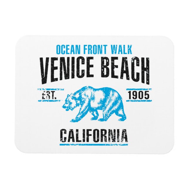 Venice Beach Magnet (Horizontal)
