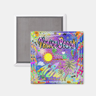 Venice Beach Nu Era Magnet