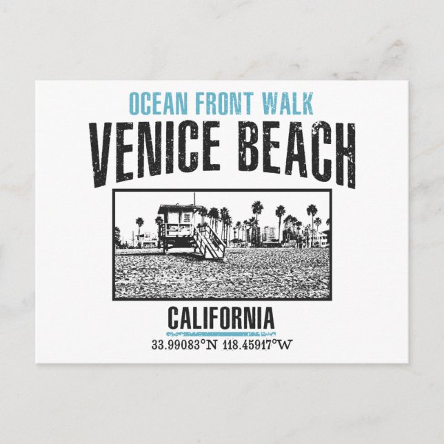 Venice Beach Postcard (Front)