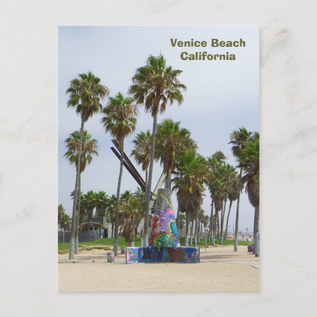 Venice Beach Postcard! Postcard (Front)