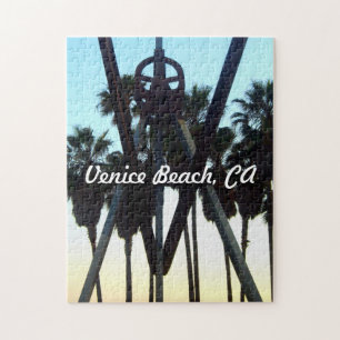 Venice Beach Sky Los Angeles California Photo Jigsaw Puzzle