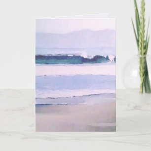 Venice Beach surf W/LosAngeles Logo PostCard