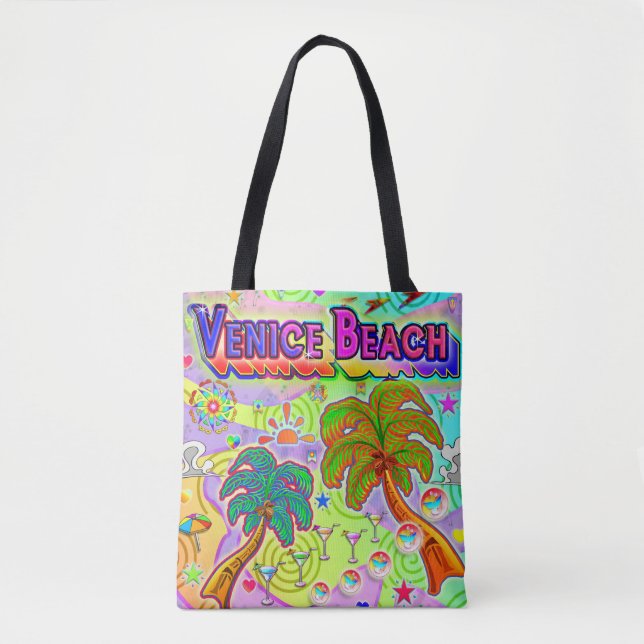 Venice Beach Vacation Target Tote Bag (Front)