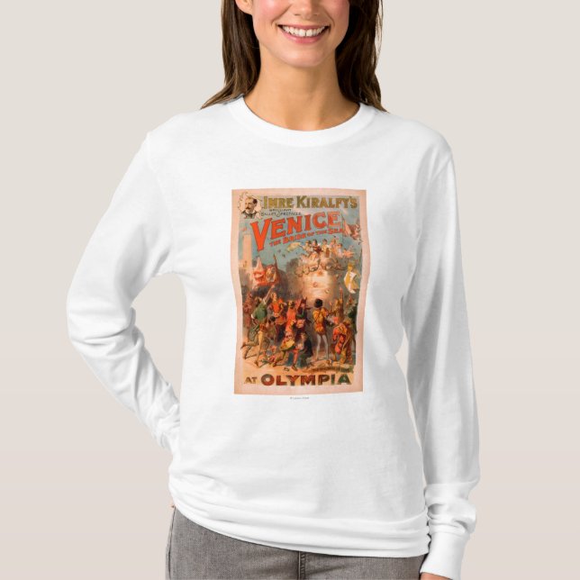 Venice, Bride of the Sea at Olympia Ballet T-Shirt (Front)