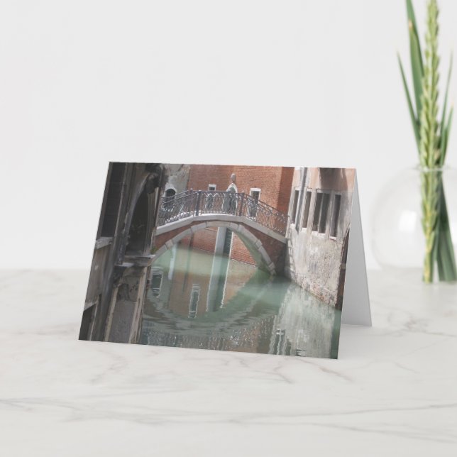 Venice bridge - notecard (Front)