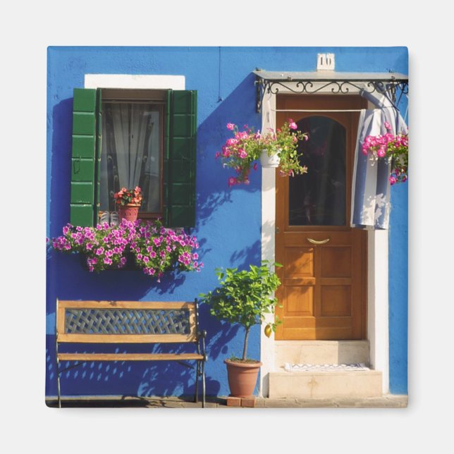 Venice Burano Magnet (Front)