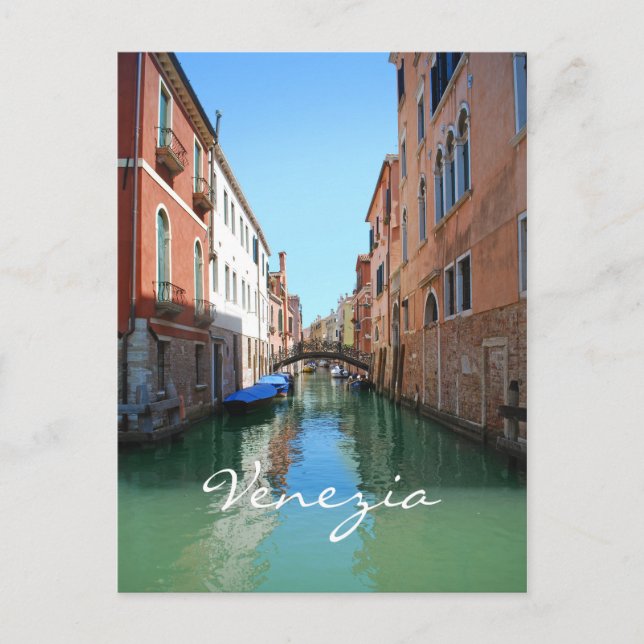 Venice Canal custom postcard (Front)