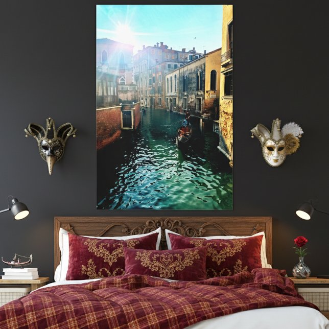 Venice Canal Gondola Italian Architecture Photo Canvas Print (Creator Uploaded)