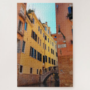 Venice Canal Living Architecture Rooftop Gardens Jigsaw Puzzle