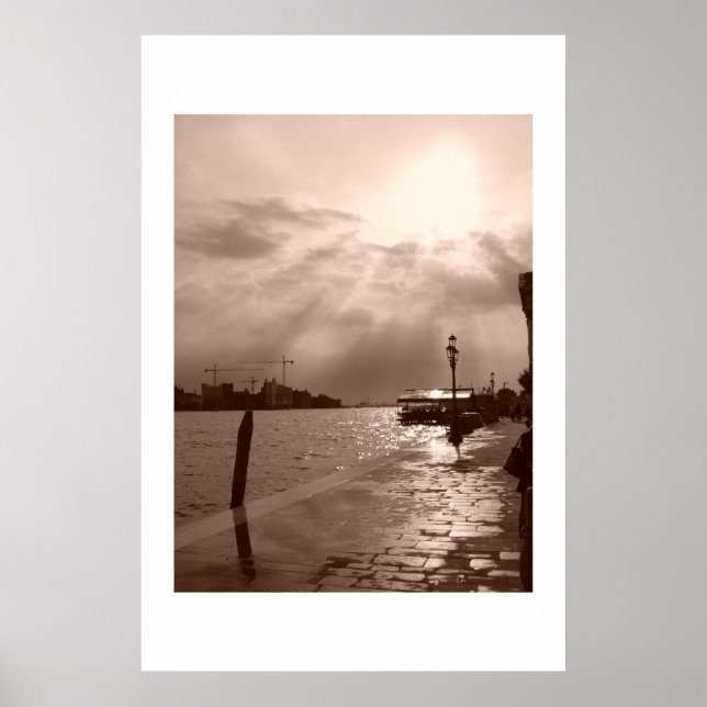 Venice Canal Poster (Front)